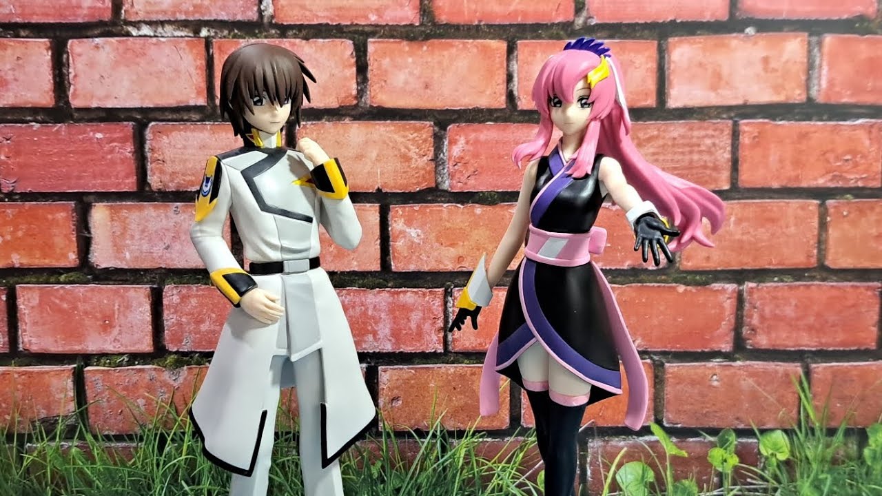 Gundam SEED Freedom . Kira Yamato & Lacus Clyne Figure. Banpresto . Bandai. Review...