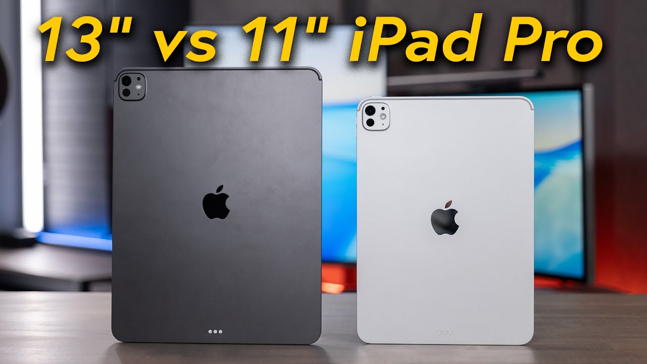 Сравнение iPad Pro 11 и 13 с M5: честный вывод после использования обоих устройств.