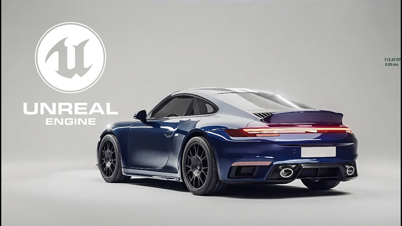 UE5 Secrets to Perfect Lighting in Automotive Configurators!