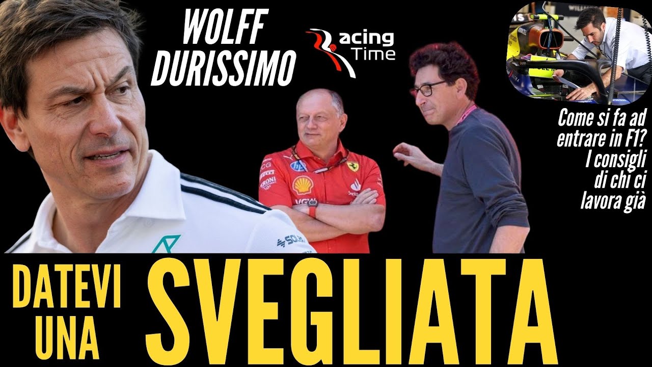 💥WOLF ATTACCA DURO FERRARI, HONDA E AUDI - Come ENTRARE in F1, i Consigli di CHI ci LAVORA già🔝
