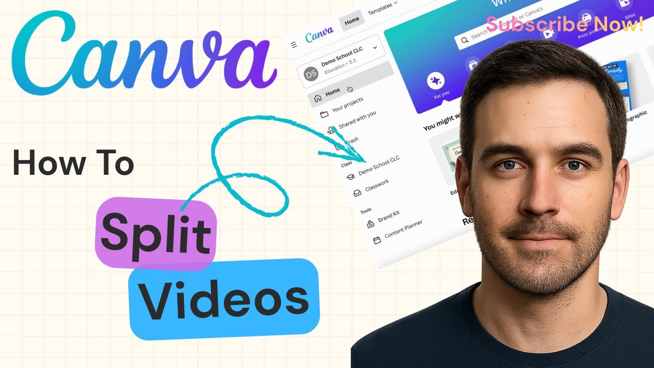 How to Split Videos in Canva | Canva Video Editing 2026