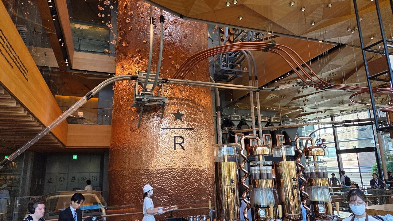 Starbucks Reserve® Roastery Tokyo walkthrough