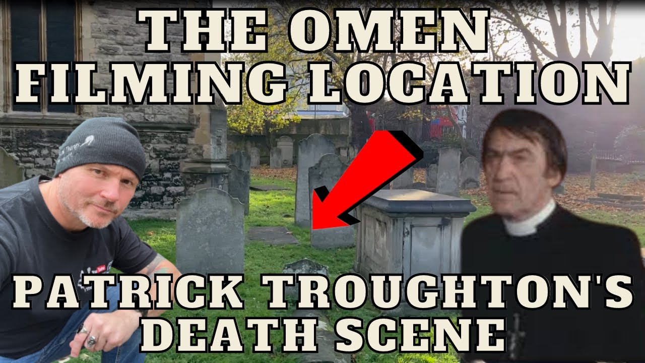 The Omen. Filming location - Patrick Troughton's final scene
