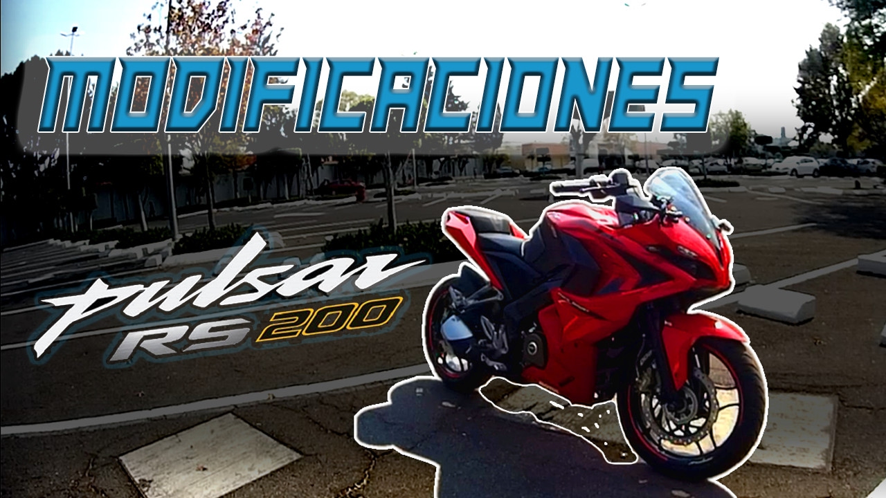 Modificaciones de Pulsar RS200