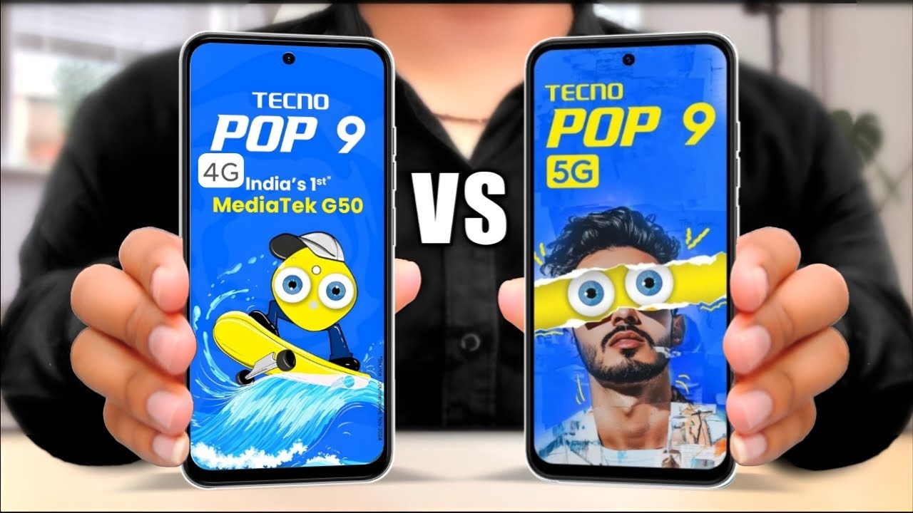 Tecno Pop 9 4G Vs Tecno Pop 9 5G || Full Comparison ⚡