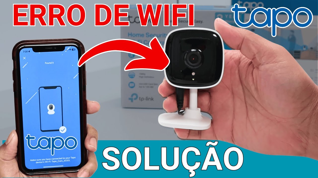Camera Tapo não conectando no WiFi - Solução Passo a Passo