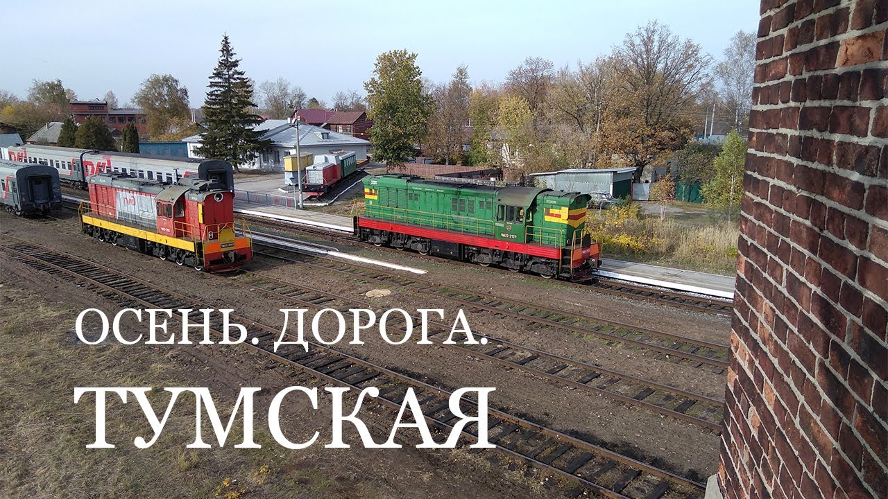 Осень, поезд, Тума // На коленке