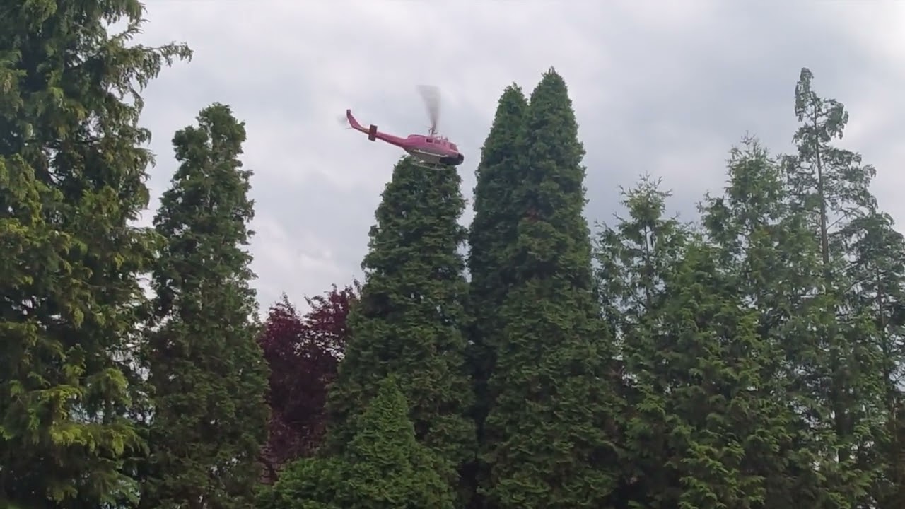 RC ERA C032 UH1 Huey - Erstflug (zu windig)