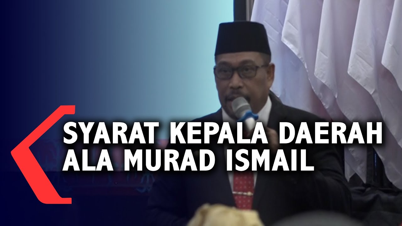 MURAD ISMAIL : SAYA JADI GUBERNUR KARENA BISA BERNYANYI