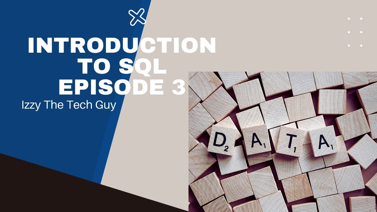 Select & Distinct in SQL | SQL Tutorial For Beginners | w3school SQL | Izzy The Tech Guy | Episode 3