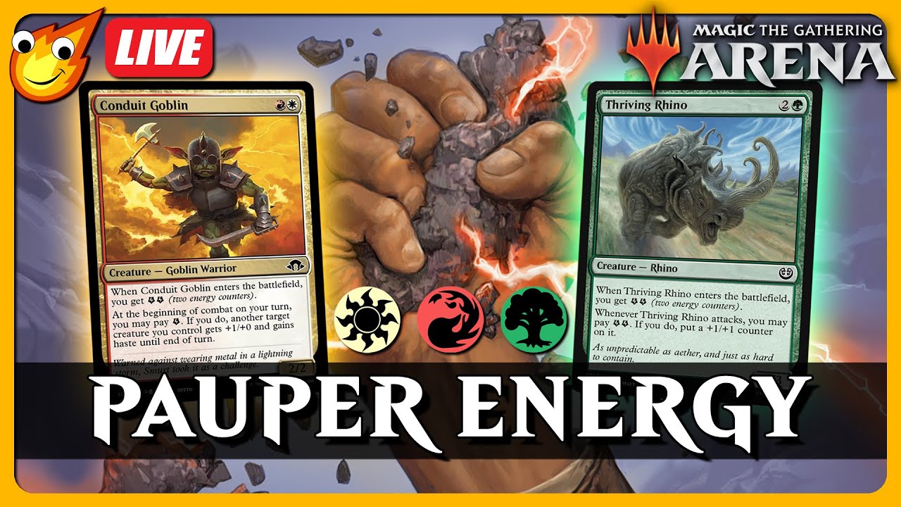 🔴 LIVE | Pauper Energy IS possible! | Midweek Magic | MTG Arena