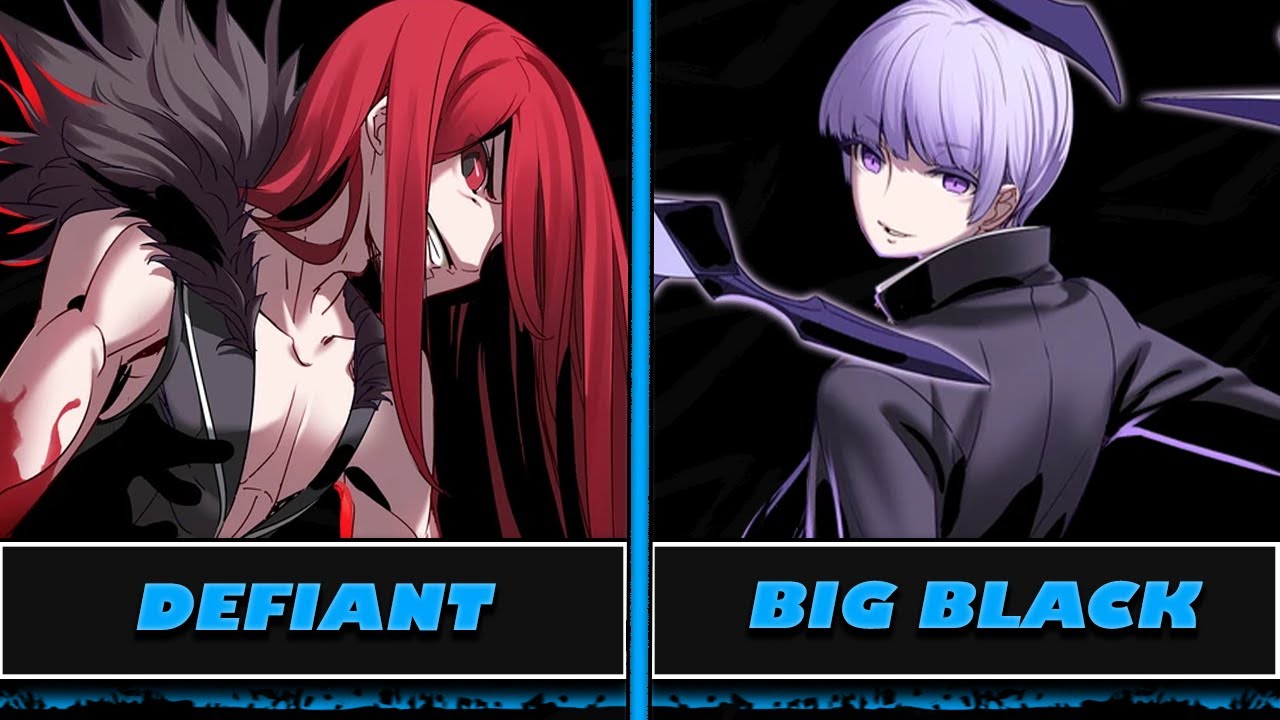Carmine vs Byakuya (Defiant vs BigBlack) UNDER NIGHT IN BIRTH 2 SYS:CELES UNI2