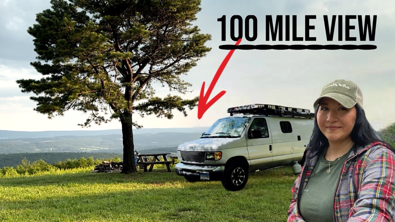 We Found The Most EPIC View in Pennsylvania /100 Mile View Camping Site by Site Tour