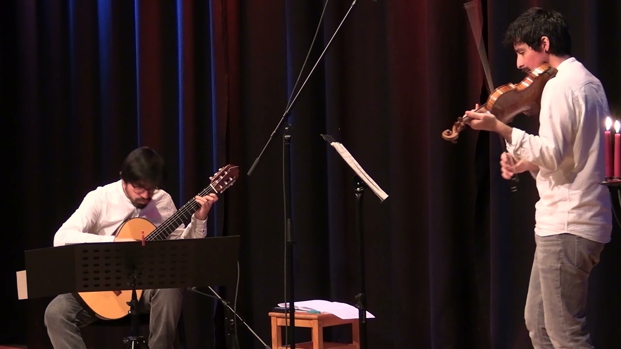 Te quiero Tango, Astor Piazzolla Violin and Guitar, Manigua Dúo Live Concert.