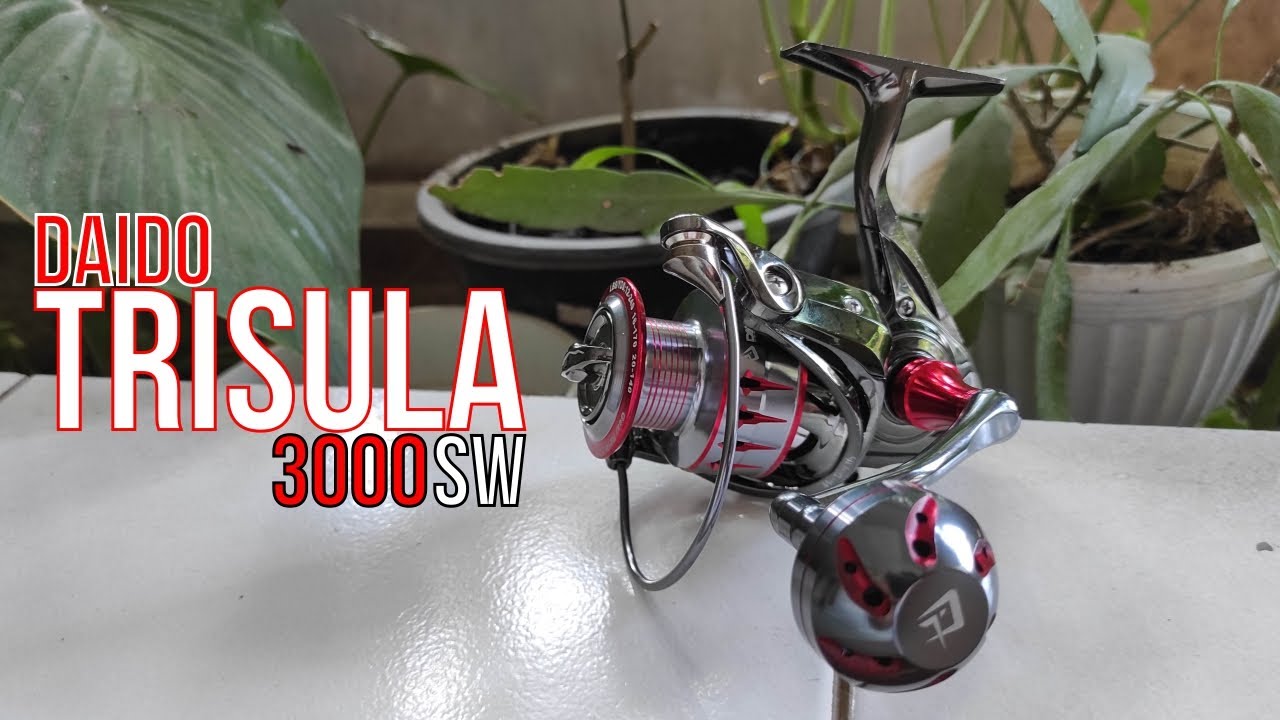 UNBOXING & REVIEW SPINNING REEL DAIDO TRISULA 3000 SW | REKOMENDASI REEL PANCING LAUT