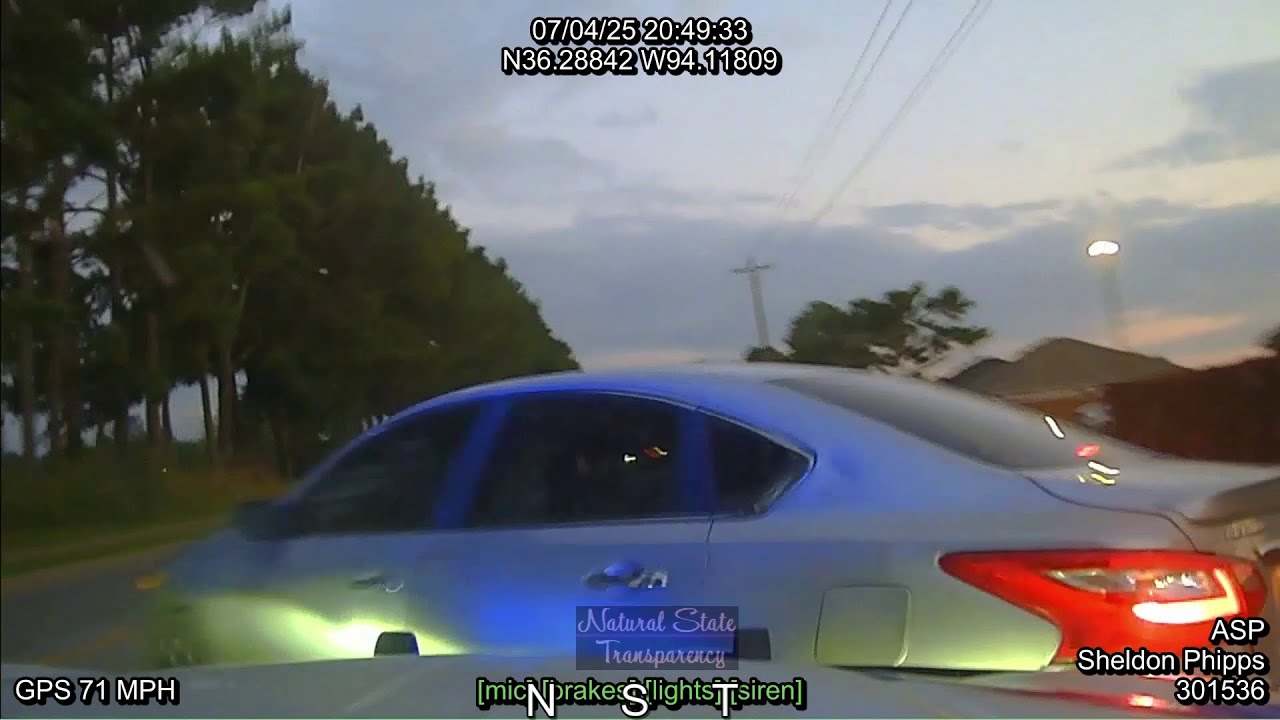 Pursuit/TVI/DWI Old Wire Rd Lowell Benton Co Arkansas State Police Troop L, Traffic Series Ep. 1577