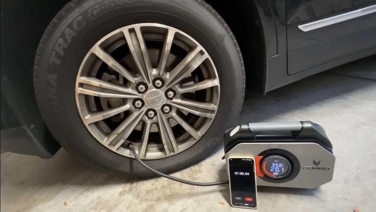 Etenwolf VORTEX S7 Tire Inflator - Unboxing, Functional Testing, Review