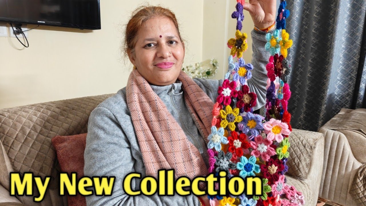 🌞🧶 Selling of Crochet floral bags and hair accessories 