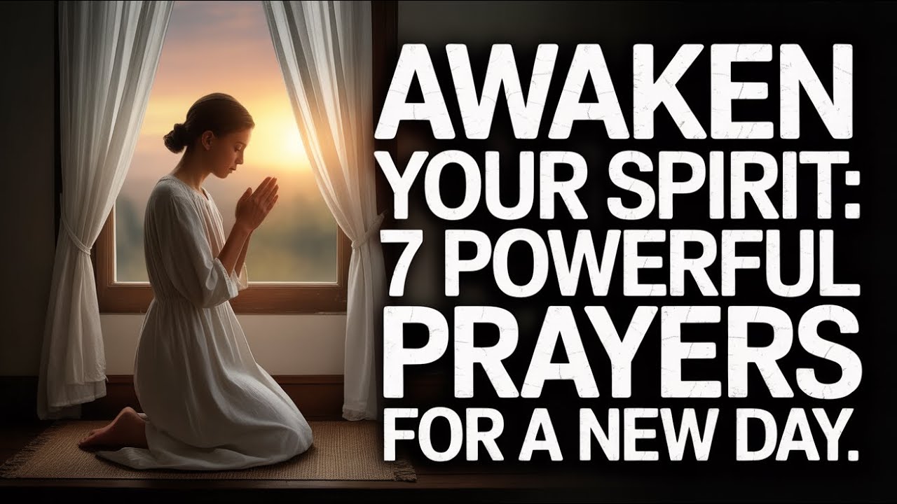Restore Your Divine Spirit: 7 Miraculous Morning Prayers for a Blessed and Anointed Transformation