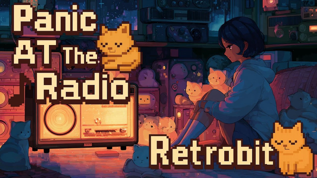 Retrobit Panic At The Radio – Pixel Cats