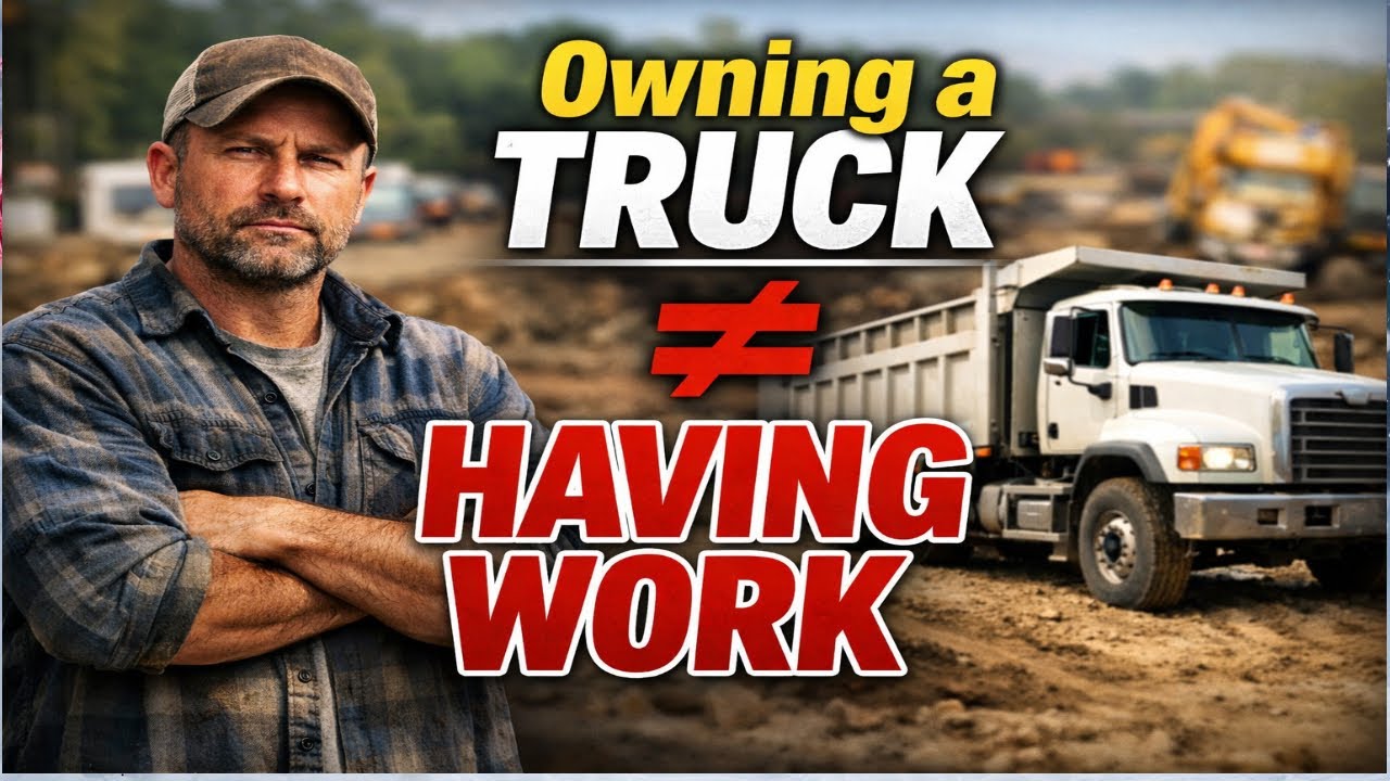Наличие грузовика ≠ Наличие работы
