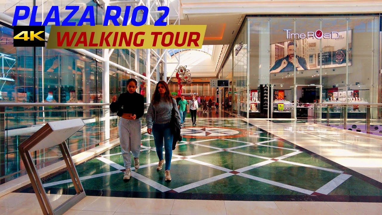 PLAZA RIO 2 Shopping Center{4k}Walking Tour(Centro Comercial Plaza Rio 2) Madrid,Spain!!!