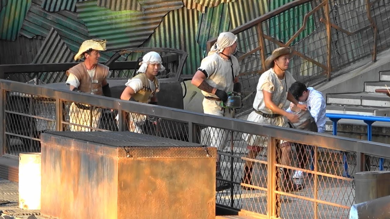 直々にやってやってください！！【USJ ウォーターワールド】Universal Studios Japan WATER WORLD