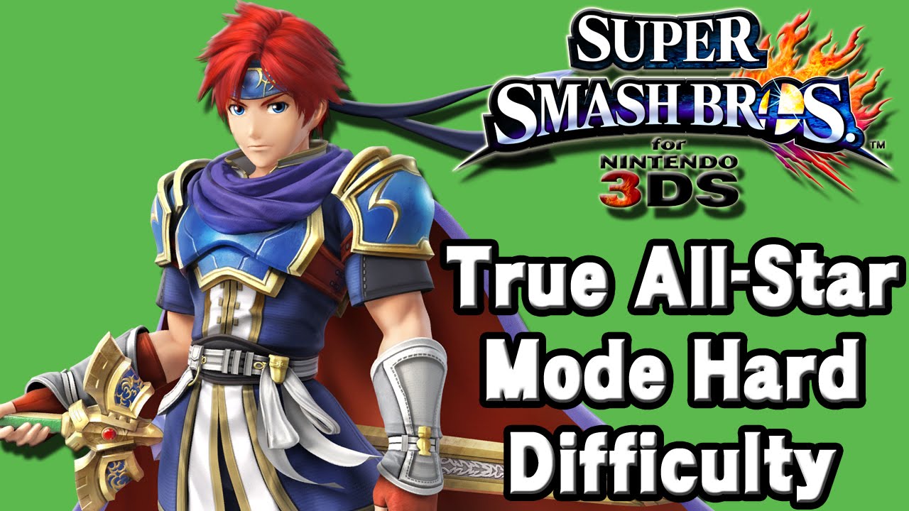 Super Smash Bros. For 3DS (True All-Star Mode Hard Difficulty | Roy)