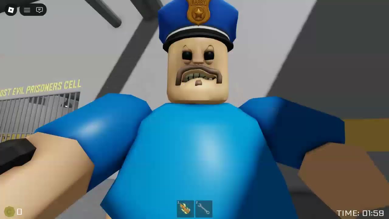 Roblox Barry's Prison Run Gameplay- Part 1(will be continued)