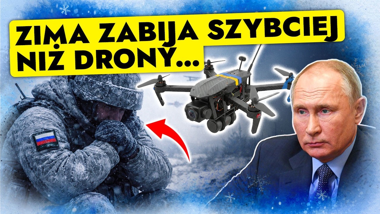 Samobójcza taktyka Rosji! Zima Stała się Najgroźniejszą Bronią?