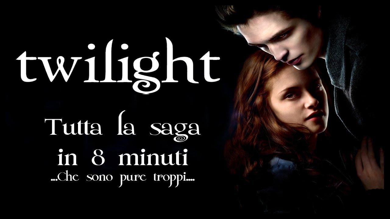 La saga di Twiligt in 8 minuti (che sono pure troppi)
