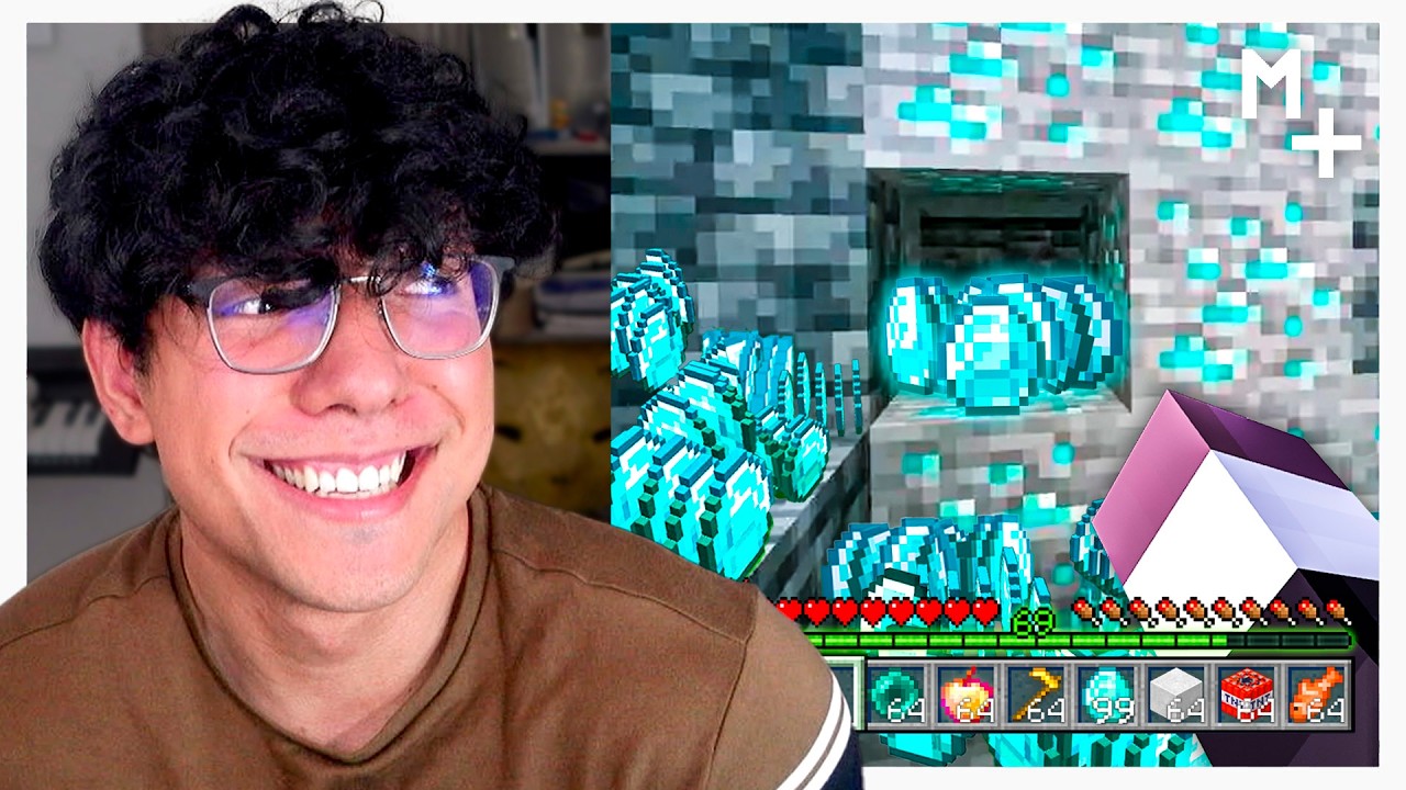 Magma Juega MINECRAFT, Pero los ITEMS se MULTIPLICAN 😱💎
