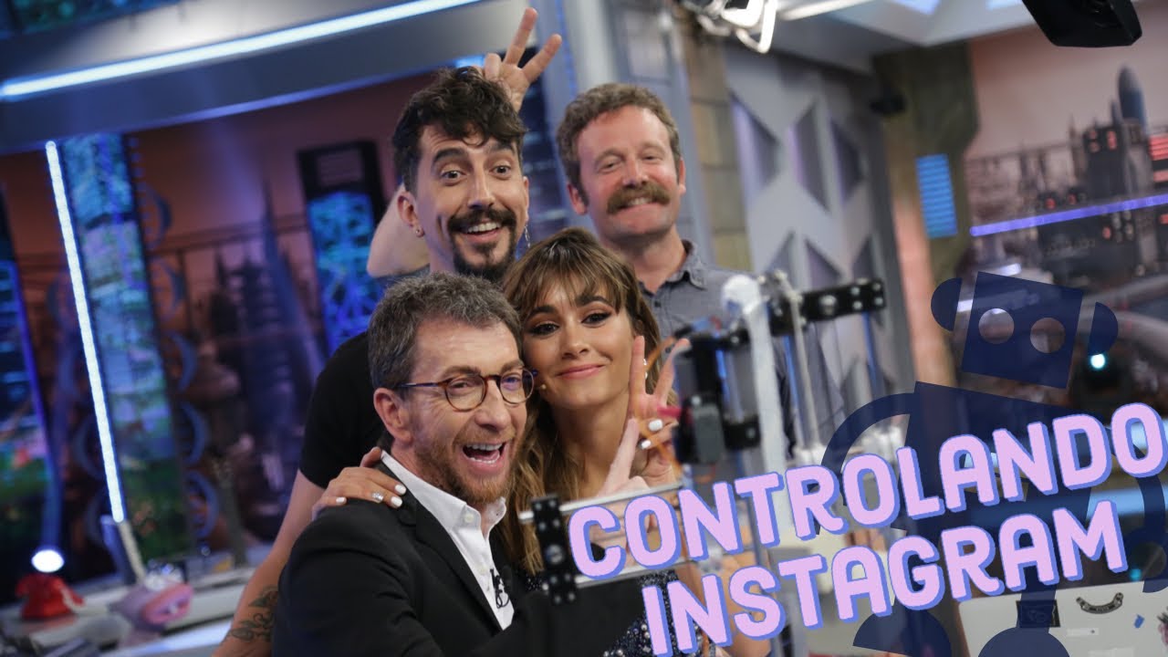 Aitana se sorprende con el robot que controla Instagram - El Hormiguero