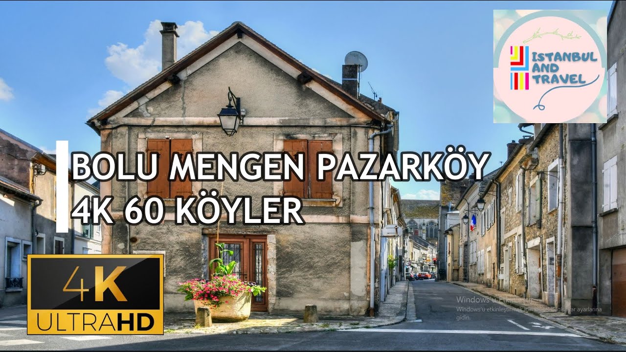 BOLU MENGEN / PAZARKÖY / MUHTEŞEM DOĞASIYLA / HD / PART 1 / BOLU TRAVEL GUIDE 2020