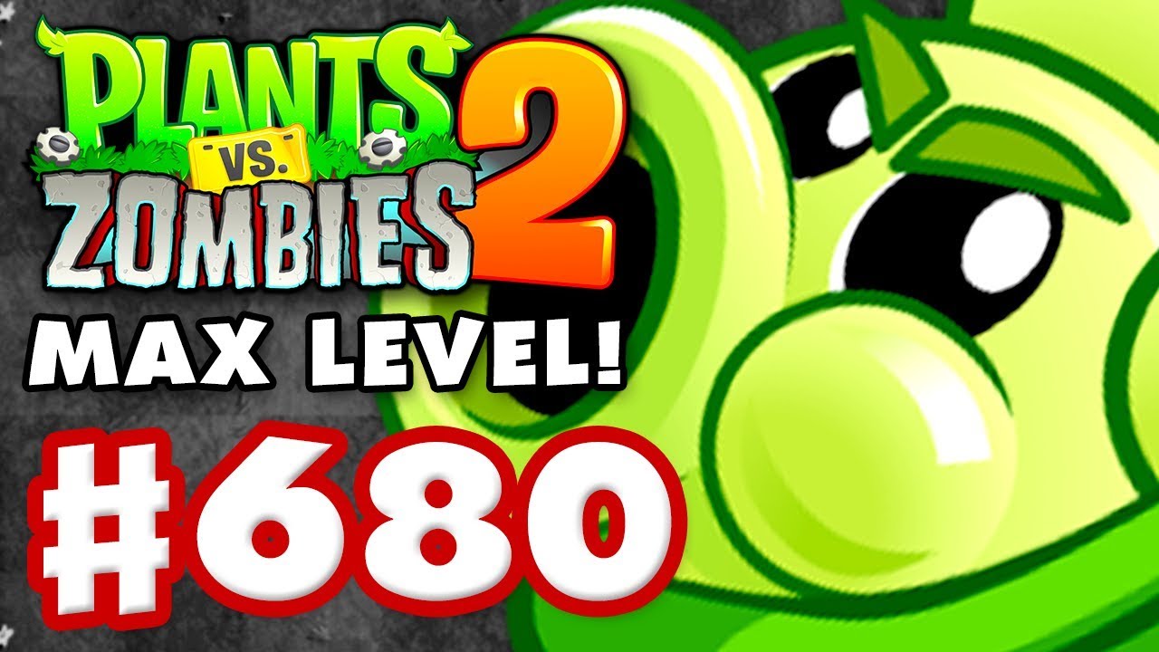 Sling Pea MAX LEVEL! - Plants vs. Zombies 2 - Gameplay Walkthrough Part 680
