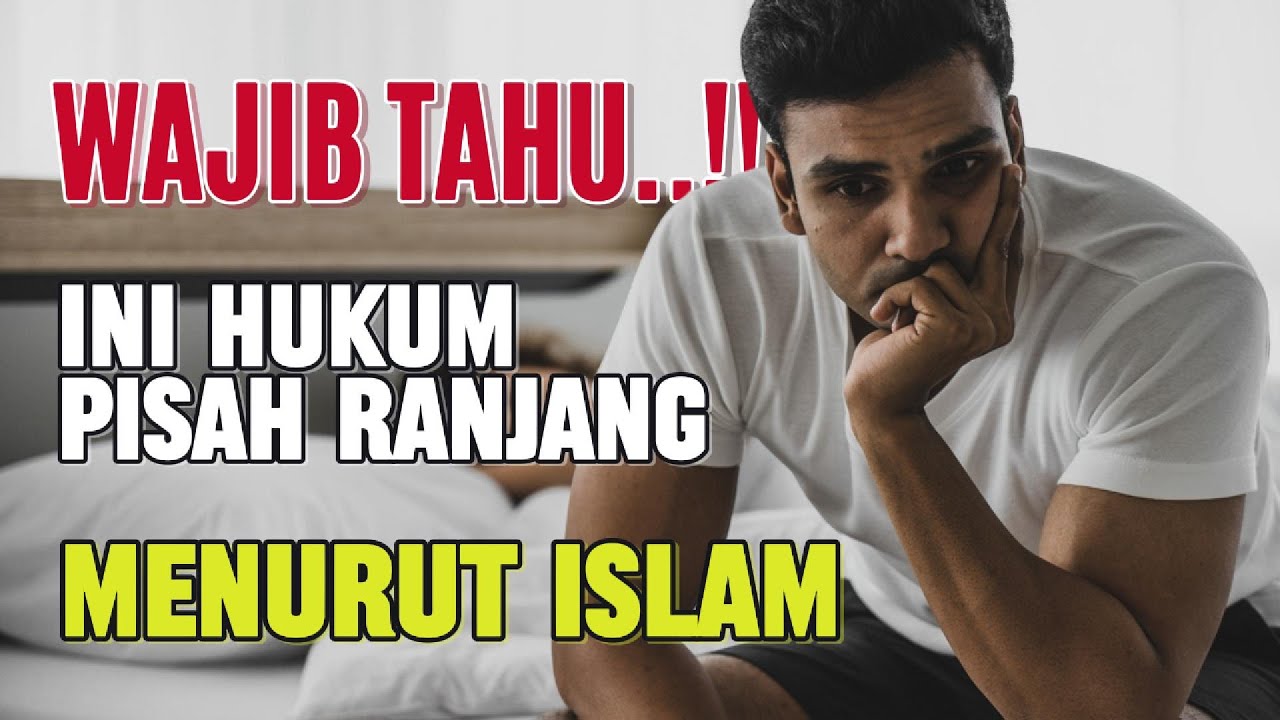 JANGAN SEMBARANGAN, INI HUKUM PISAH RANJANG DALAM ISLAM