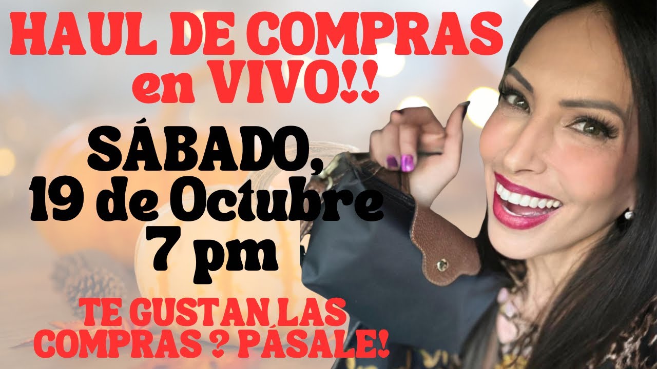 HAUL DE COMPRAS EN VIVO‼️