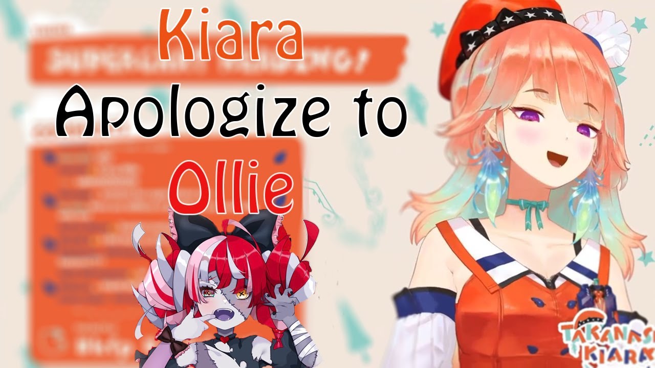 Kiara APOLOGIZE to Ollie for the MESSAGE..... then got SPAM from her.....