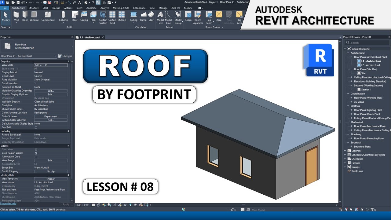 Revit ROOF BY FOOTPRINT Secrets You Need to Know