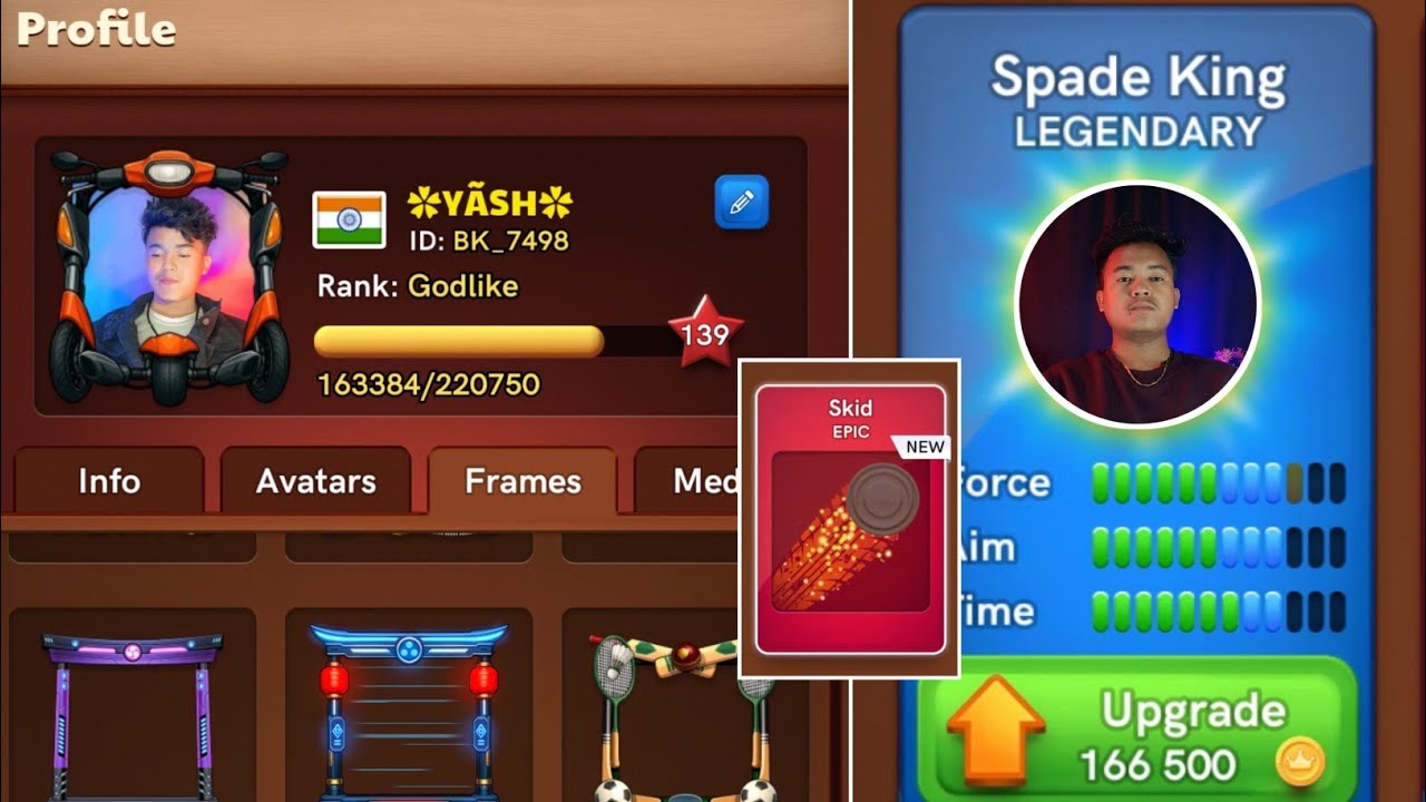🔥 Gaming Yash New Frame 🥵 Singapore Table Break To Finish 🔥 Carrom Pool Gaming Yash🥵🔥