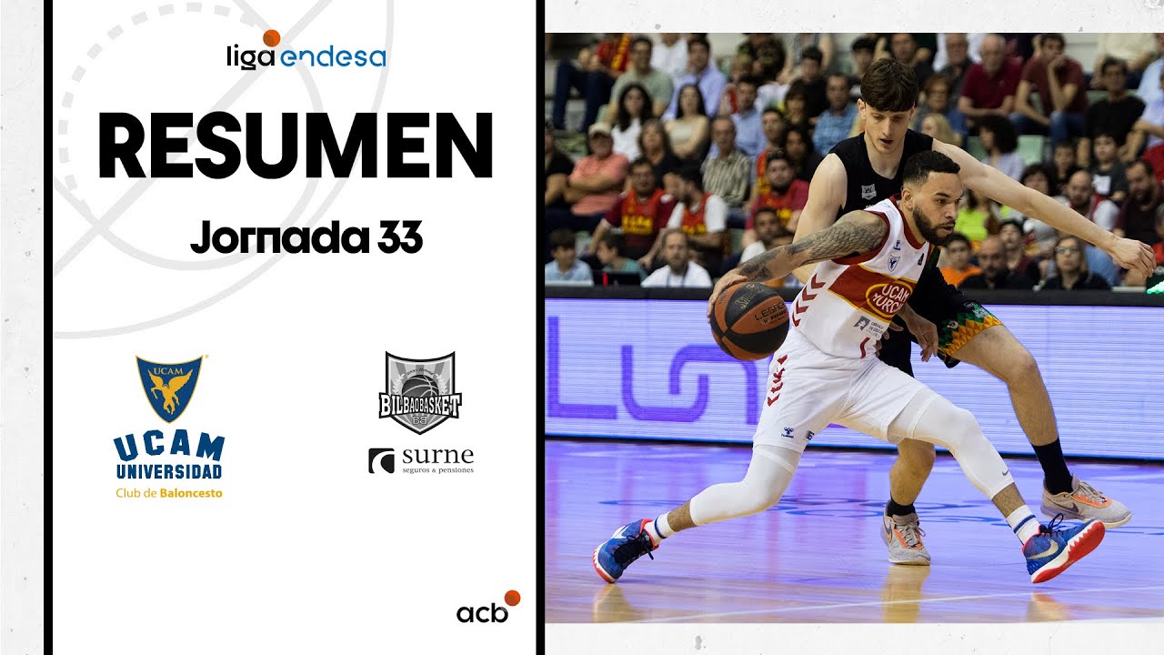 UCAM Murcia - Surne Bilbao Basket (67-55) RESUMEN | Liga Endesa 2022-23
