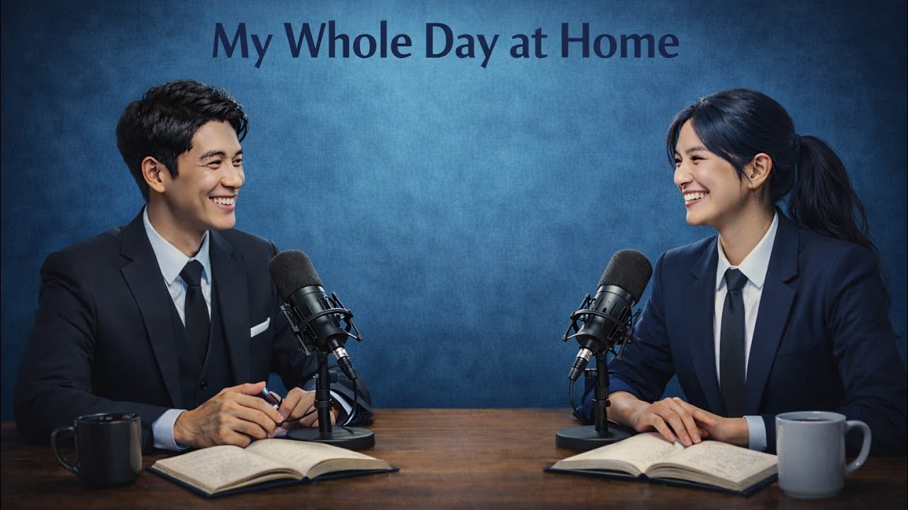 hub6“Learn English with Eric & Jenny”“My Whole Day at Home – English Conversation”