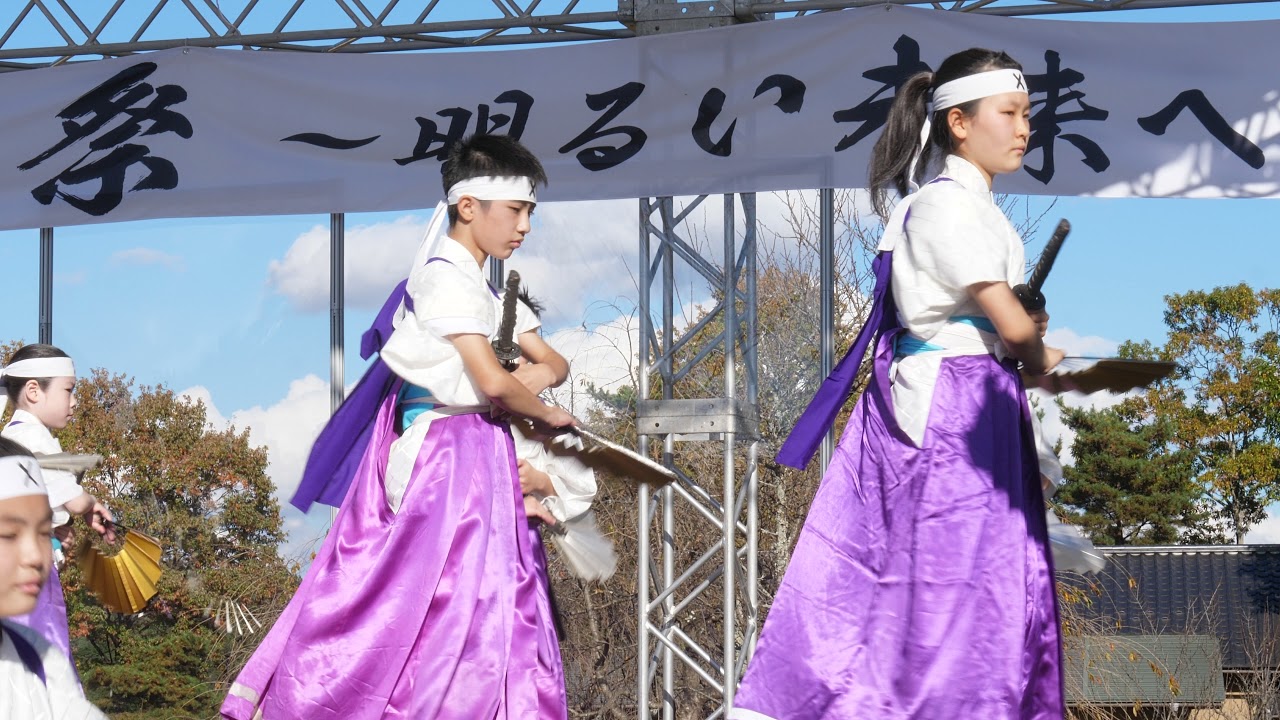 二本松市の福幸祭（二本松南小学校・岳下小学校）