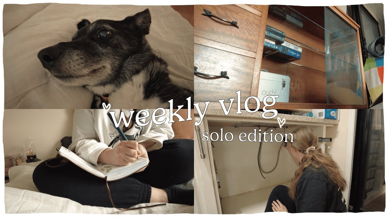removing my gas stovetop (i'm terrified), cooking & unpacking ~ realistic cozy vlog ~ solo edition