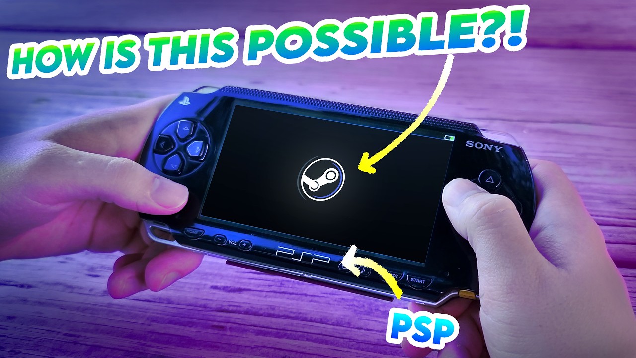 I Turned my PSP into a Mini Steam Deck!!