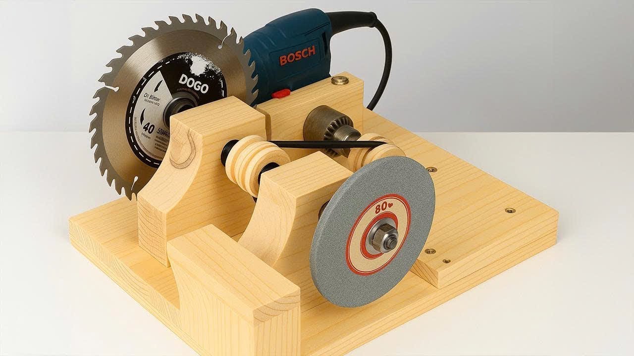 Turn your old circular saw blade into a genius DIY woodworking tool!