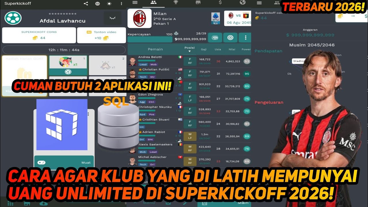 КАК СДЕЛАТЬ КЛУБ С БЕСКОНЕЧНЫМИ ДЕНЬГАМИ В SUPERKICKOFF 2026! - MODIF GAMING