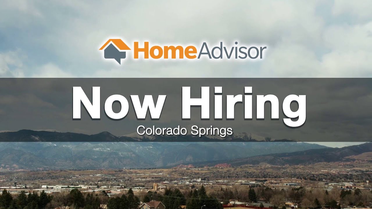 HomeAdvisor Hiring in Colorado Springs
