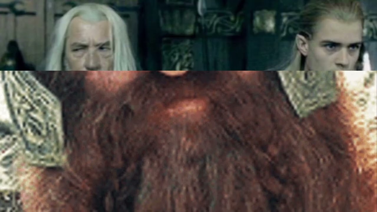 Legolas, Gimli, and Aragorn tribute “you can’t take me”