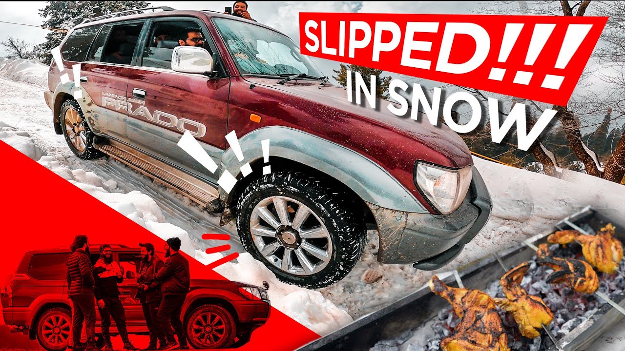 FINDING BBQ SPOT IN SNOW ❄️